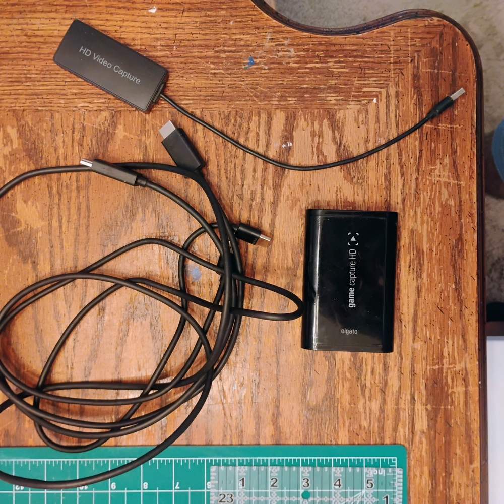 Black HD Video Capture Device